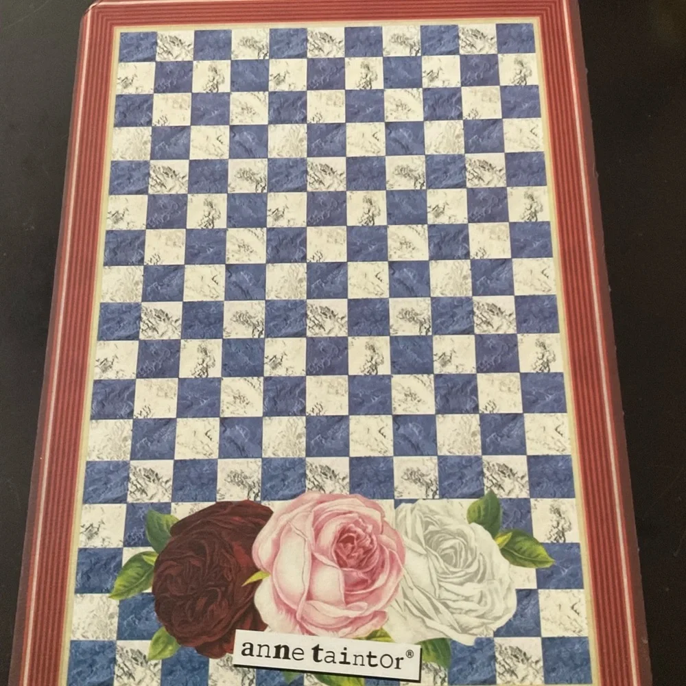 Retro hard cover retired Journal by Anne Taintor 9x6” includes handmade pen.